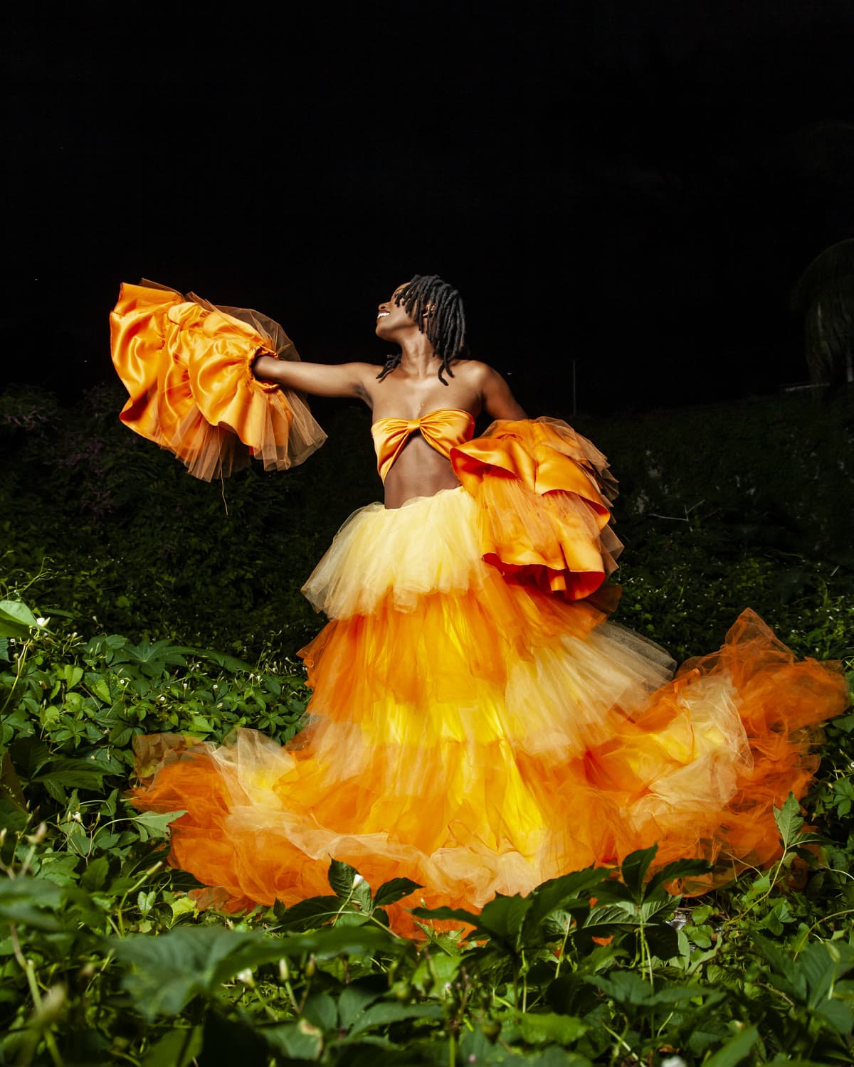 Haute couture creation by Tafa Mi-Soleil